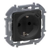 Розетки с USB зарядкой 1500mA антрацит Inspiria 673773