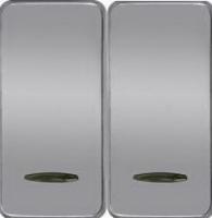 Выключатель двухклавишный с подсв.10А Fede FD04313CBx2 | FD16039-1x2 | FD16505x2 | FD16-BAST