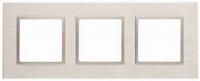 3 постовая рамка шампань ЭРА Элеганс 14-5203-04