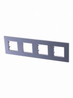 4 постовая рамка белая ABB Zenit 2CLA227400N1101