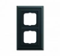 2 постовая рамка антрацит ABB Династия 2CKA001754A4606