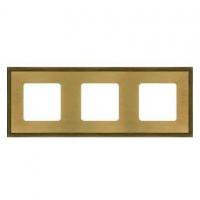 Рамка 3-пост Матовая патина Fede Madrid  FD01243PM