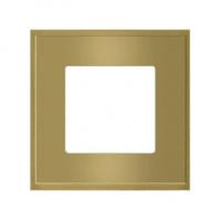 Рамка 1-пост Светлое золото Fede Madrid  FD01241OB