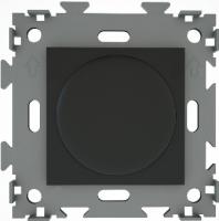 Диммер 1 линия (220в/500Вт) CGSS цв. Черный GL-F33-BCM