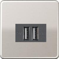 usb зарядка | розетка Jung CD500 260205+CD569TPT