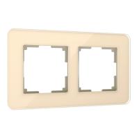 Рамка из стекла на 2 поста Elite айвори Werkel Elite айвори W0022443