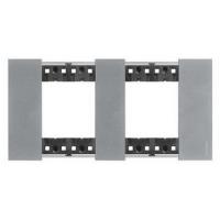 2 постовая рамка луна Bticino Living Now KA4802M2NW