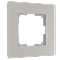 Рамка из стекла на 1 пост Werkel Senso дымчатый soft-touch W0013117