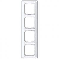 Рамка 4-пост вертикал. белый Jung SL500 SL584WW