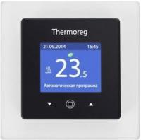 Терморегулятор TI 970 сенсорный програмируеммый с ЖК дисплеем, функции ECO и LOGIC Черный Thermo Thermoreg TI970