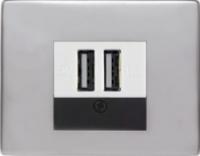 usb розетка | зарядка 260209 | 10340004 Berker