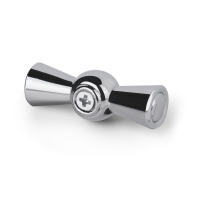 Ручка выключателя из металла хром ретро 2 шт. Werkel Ретро аксессуары WL18-20-01