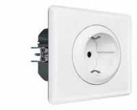 Celiane Умная розетка 2К+З 16А 230В цвет белый