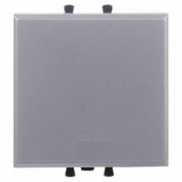 Выключатель 2 мод сталь DKC Avanti 4404102