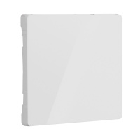 Выключатель одноклавишный перекрестный Werkel акрил белый самозажимного типа (W1119041 + W1113001)