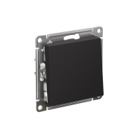 Перекрестный переключател 1-клавишный Systeme Electric AtlasDesign, сх.7, 10АХ, мех., быстрозажим. клем., КАРБОН ATN001071S