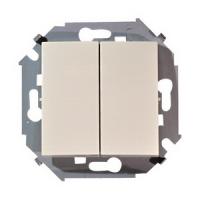 Выключатель 2 клавишный Simon 15 1591398-031
