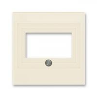 Накладка для розеток USB - HDMI - VGA ABB Levit слоновая кость - белый 2CHH290040A4017