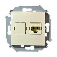 Розетка компьютерная RJ45 Simon 15 1591598-031