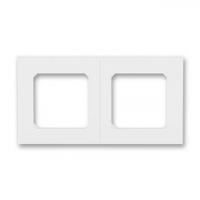 Рамка 2 постовая ABB Levit белый 2CHH015020A6003