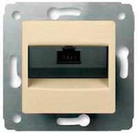 Розетка компьютерная utp 6cat 773741 Legrand Cariva цвет бежевый