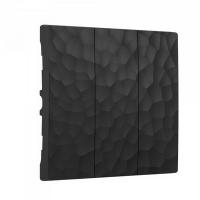 Выключатель 3-клав черный Hammer Werkel W1130001 + W1239008