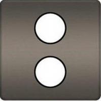 Тв/спутник розетка оконечная с двойным SAT | DC/TV 2,2 Db Fede FD04316GR-M | FD011F | FD16-BAST