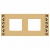 Рамка 2-пост Sand Fede Crystal De Luxe FD01262OR