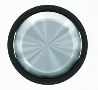 Выключатель 1-клав. черное стекло ABB Sky Moon 2CLA810100A1001|2CLA860100A1501