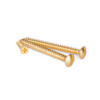 Винты для накладного выключателя 3шт золото Retro Werkel W6481138