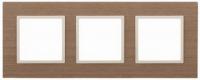 3 постовая рамка ясень ЭРА Элеганс 14-5303-07