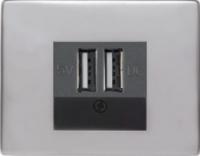 usb зарядка | розетка 260205 | 10340004 Berker