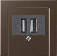 usb зарядка | розетка Jung 260205+A569PLTMO