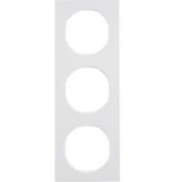 Рамка 3 местная полярная белизна глянцевый 10132289 Berker R3