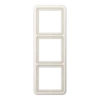 Рамка трехместная цвет бежевый Jung CD500 CD583W