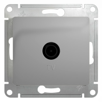 Розетка TV проходная 4DB Systeme Electric Glossa, алюминий GSL000392