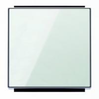 Выключатель 1-клав. стекло белое ABB Sky Niessen 2CLA810100A1001|2CLA850100A2101