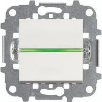 Выключатель 1-клав. + подс. белый ABB Zenit 2CLA220100N1101|2CLA219100N1001|2CLA227190N1001