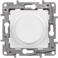 Диммер поворотный 300 Вт белый Etika 672219