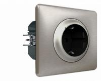 Celiane Умная розетка 2К+З 16А 230В цвет титан