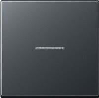 Выключатель одноклавишный с подсветкой Jung 501U+90+A590BFKO5ANM