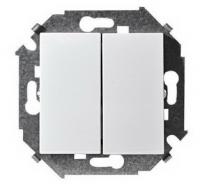 Выключатель 2 клавишный Simon 15 1591398-030