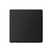 Одноклавишный выключатель кнопочный Systeme Electric ArtGallery, 10А, 10А, карбон GAL001015