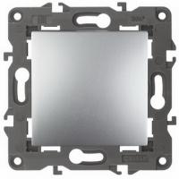 Выключатель 1-клав алюминий ЭРА Элеганс 14-1101-03