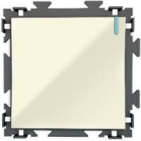 Выключатель 1-клав CGSS цв. бежевый PL-W101-BGG