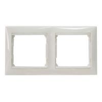 Рамка двухместная 774452 Legrand Valena цвет белый