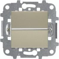 Выключатель 1-клав. шампань ABB Zenit 2CLA220100N1901|2CLA227190N1001