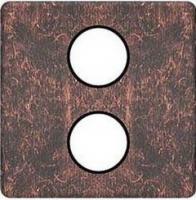 Тв/спутник розетка оконечная с двойным SAT | DC/TV 2,2 Db Fede FD04316RU-M | FD011F | FD16-BAST