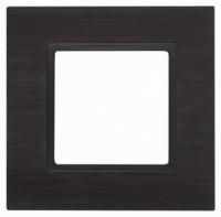 1 постовая рамка черная ЭРА Элеганс 14-5201-05