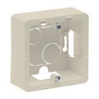 Коробка для наружного монтажа 1-пост бежевая Inspiria 673981